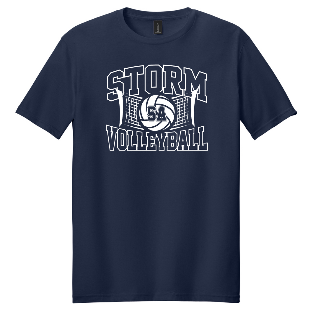 Storm Volleyball Net Gildan Tee