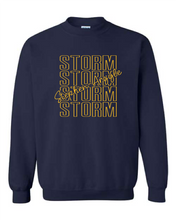 Load image into Gallery viewer, Storm Stacked Crewneck Fleece