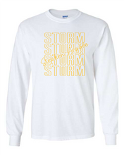 Load image into Gallery viewer, Storm Stacked Gildan Long Sleeve T-shirt