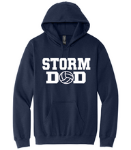 Load image into Gallery viewer, Storm Volleyball MOM/DAD Gildan Hoodie