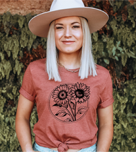 Load image into Gallery viewer, Sunflowers T-shirt
