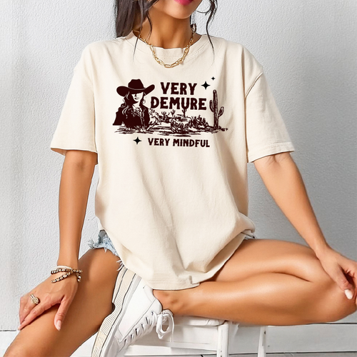 Very Demure Very Mindful 2 Graphic Tee