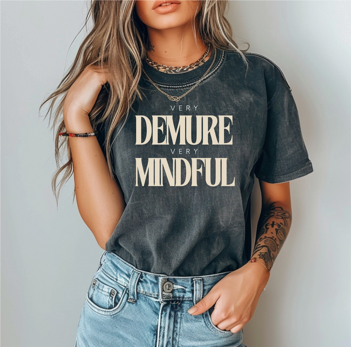 Very Demure Very Mindful 4 Graphic Tee (Copy)