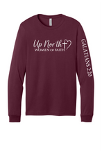 Load image into Gallery viewer, Up North Women of Faith Long Sleeve Tshirt