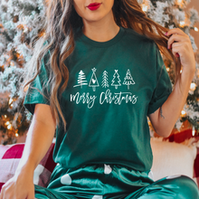 Load image into Gallery viewer, Christmas Trees Graphic Tee