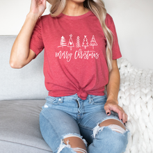 Load image into Gallery viewer, Christmas Trees Graphic Tee