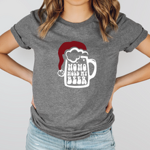 Load image into Gallery viewer, Ho Ho Hold My Beer Graphic Tee