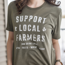 Load image into Gallery viewer, Support Local Farmers T-shirt