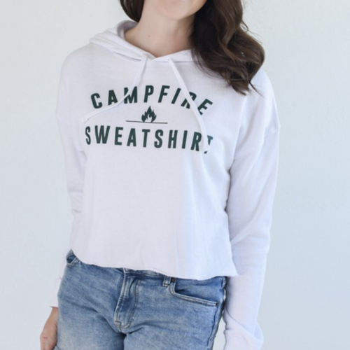 Campfire Cropped Hoodie